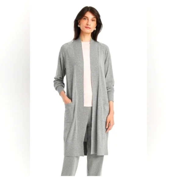 A New Day Women's Light Gray Cardigan Sweater Size 4x, NWT - Picture 1 of 6